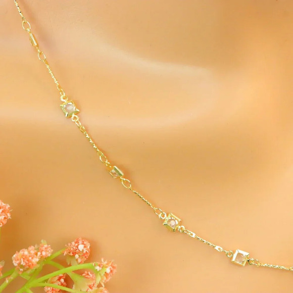 "New Beautiful Design Necklace Chain for Women/Girls, Gift, N527 - Picture 5 of 10